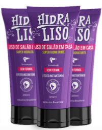 Imagem do Produto Hidraliso com três frascos. meramente ilustrativa.